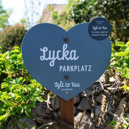 Appartement Lycka Keitum Εξωτερικό φωτογραφία